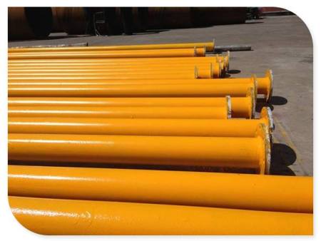 法蘭連接塗塑鋼管